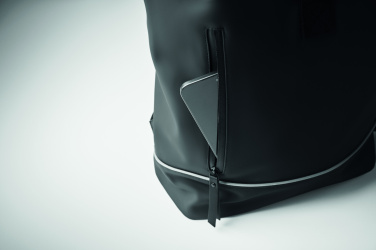 Логотрейд pекламные продукты картинка: Laptop 15" roll top PU backpack
