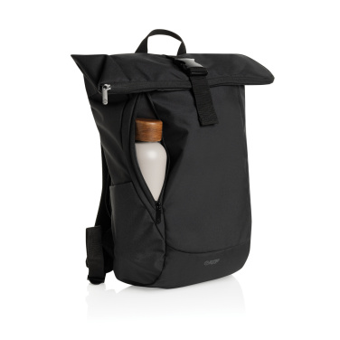 Логотрейд pекламные cувениры картинка: Рюкзак для ноутбука Swiss Peak Aware™ RPET Leonard 15,6 дюйма