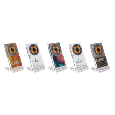 Лого трейд pекламные cувениры фото: Магнитная беспроводная зарядная подставка Magcharge 15 Вт