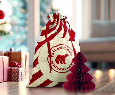 Логотрейд бизнес-подарки картинка: Large Santa cotton bag
