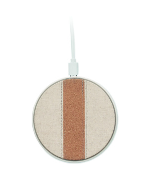 Логотрейд бизнес-подарки картинка: Cork wireless charger 15W