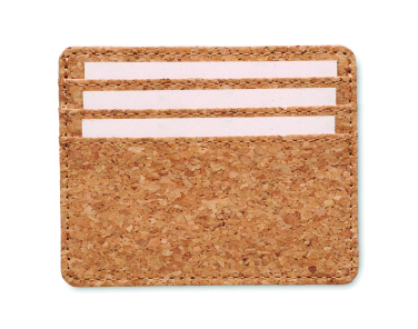 Логотрейд pекламные продукты картинка: Cork cardholder with RFID
