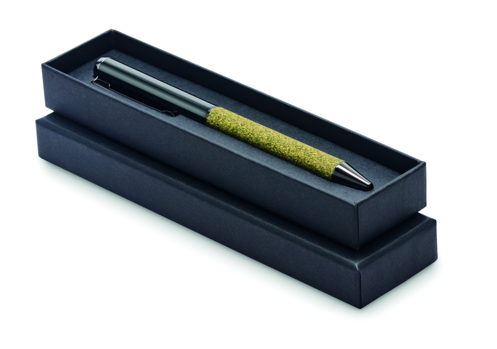 Логотрейд pекламные продукты картинка: Twist metal ballpen in box
