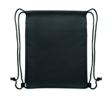 Лого трейд pекламные cувениры фото: Drawstring bag in 600D RPET