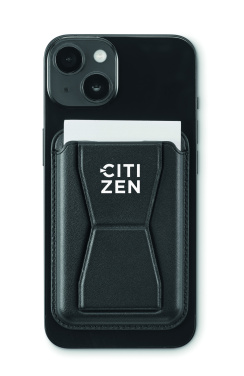 Логотрейд pекламные продукты картинка: Magnetic PU cardholder