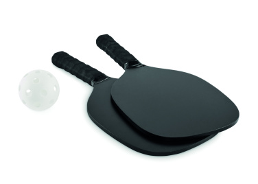 Лого трейд pекламные cувениры фото: Pickle ball paddle set