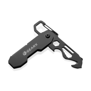 Логотрейд pекламные продукты картинка: Складной EDC-инструмент Gear X с карабином и резаком для посылок
