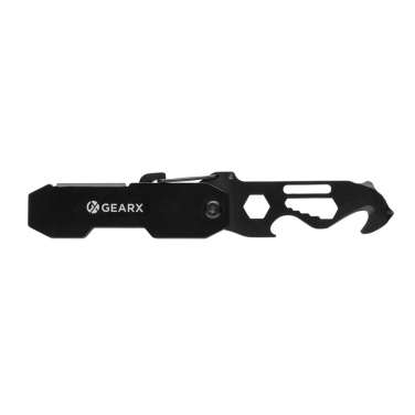 Логотрейд pекламные продукты картинка: Складной EDC-инструмент Gear X с карабином и резаком для посылок