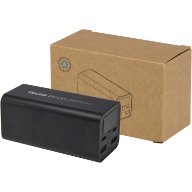 Логотрейд pекламные продукты картинка: Acamar портативное зарядное устройство для ноутбука из переработанного алюминия емкостью 20,000 мАч мощностью 70 Вт