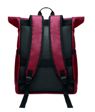 Лого трейд pекламные cувениры фото: Rolltop laptop rucksack 600D