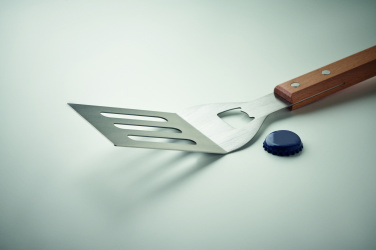 Лого трейд бизнес-подарки фото: BBQ spatula in beechwood