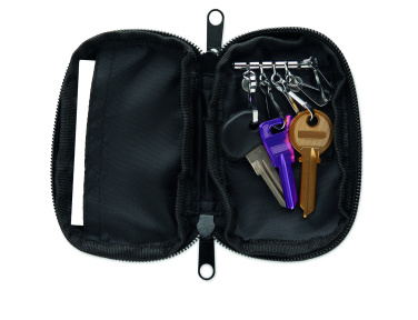 Логотрейд pекламные подарки картинка: Key case in 300D RPET