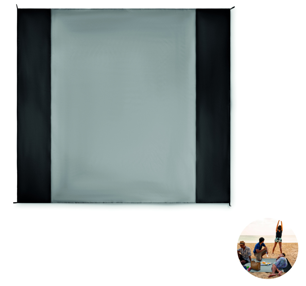 Лого трейд бизнес-подарки фото: Lightweight large beach mat