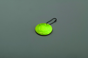Логотрейд pекламные подарки картинка: Round reflective keyring