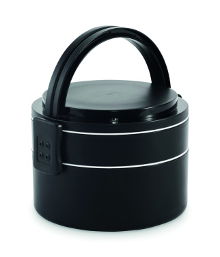 Логотрейд pекламные cувениры картинка: PP two-tier lunch box 950 ml