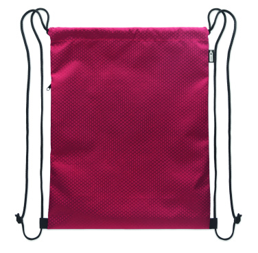 Логотрейд бизнес-подарки картинка: Drawstring bag in 420D RPET