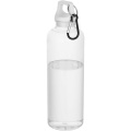 Oregon бутылка для воды с карабином из переработанной пластмассы, сертифицированной по стандарту RCS, объемом 750 мл, Белый