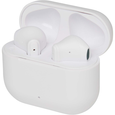 Логотрейд pекламные cувениры картинка: Altais гарнитура True Wireless Bluetooth® из переработанной пластмассы