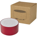 Ankaa беспроводной Bluetooth®-динамик из переработанного алюминия мощностью 3 Вт, Красный