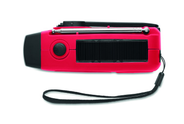 Лого трейд pекламные продукты фото: Portable radio SOS with LED torch