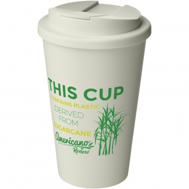 Logotrade reklamprodukter bild: Americano® Renew 350 ml isolerad termomugg med spillsäkert lock
