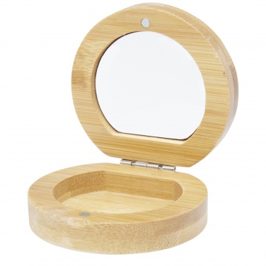 Logotrade reklamprodukter bild: Afrodit fickspegel av bambu