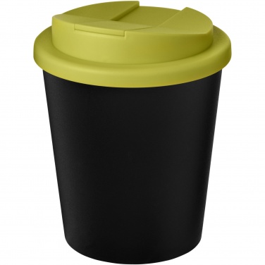 Logotrade kampanjprodukter bild: Americano® Espresso Eco 250 ml återvunnen termomugg med spillsäkert lock