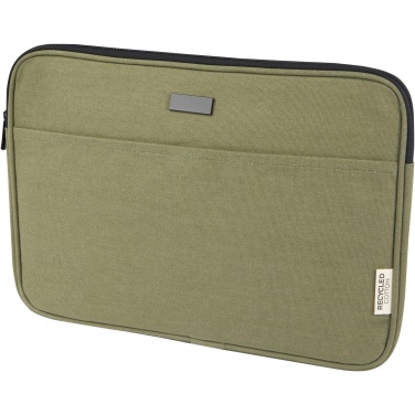 Logotrade reklamprodukter bild: Joey 14 tums laptopfodral av GRS-återvunnen canvas, 2 l