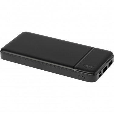 Logotrade profilprodukter bild: Loop 10 000 mAh powerbank i återvunnen plast 