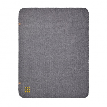 Logotrade profilprodukter bild: VINGA Bilton recycled pläd