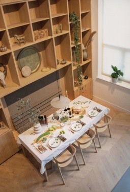 Logotrade presentreklam bild: Ukiyo bambu salt & peppar set