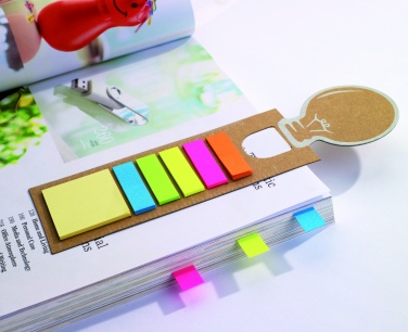 Logotrade kampanjprodukter bild: Bokmärke med memo stickers