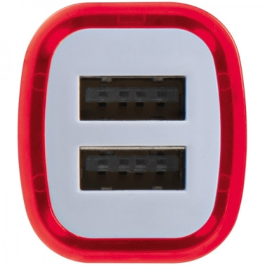 Logotrade profilreklam bild: USB-laddningsadapter KFZ FRUIT