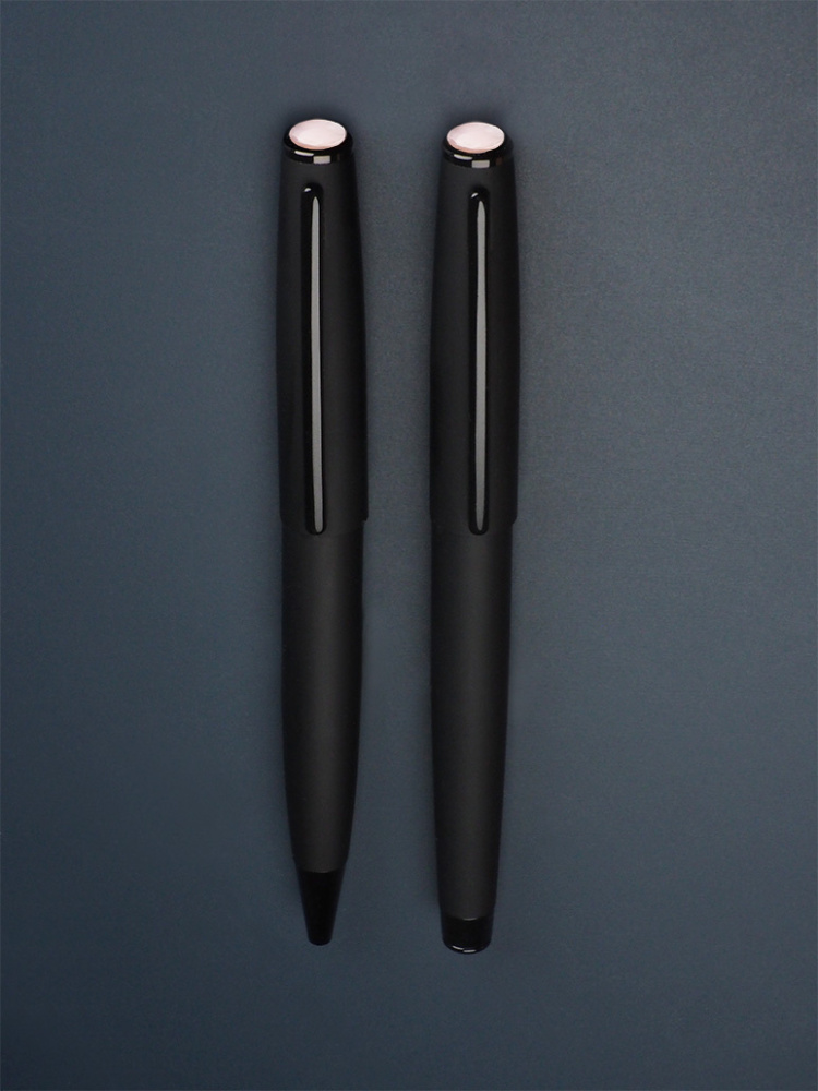 Logotrade profilprodukter bild: Opal sten Pen set 1286036
