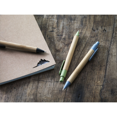 Logotrade reklamprodukter bild: Bamboo Wheat Pen vete halm kulspetspenna