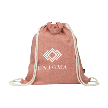 Logotrade profilreklam bild: GRS Recycled Cotton PromoBag Plus (180 g/m²) ryggsäck