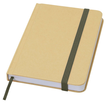 Logotrade kampanjprodukter bild: Reed A6 inbunden anteckningsbok olinjerat av återvunnet material