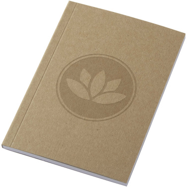 Logotrade kampanjprodukter bild: Novella Austen A6 anteckningsbok med återvunnet mjukt omslag med kraftpapper, 50 ark