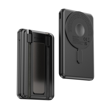 Logotrade reklamprodukter bild: Urban Vitamin Redwood 5in1 5000mah 20WPD magnetisk powerbank