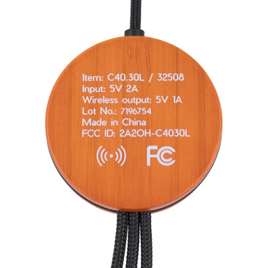 Logotrade profilreklam bild: Stor kabel 4-i-1 med upplyst logotyp - i5w