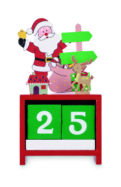 Logotrade presentreklam bild: Nedräkningskalender för jul