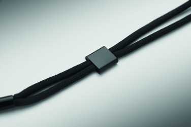 Logotrade reklamprodukter bild: Handledsband telefon i RPET