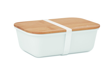 Logotrade reklamprodukter bild: Lunchlåda med bambulock