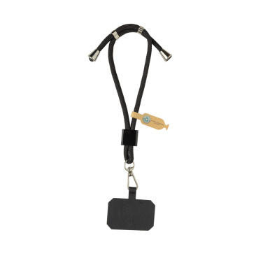 Logotrade kampanjprodukter bild: CarryLoop RCS  PET-justerbar telefonrem för mobiltelefon