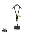 CarryLoop RCS  PET-justerbar telefonrem för mobiltelefon, svart