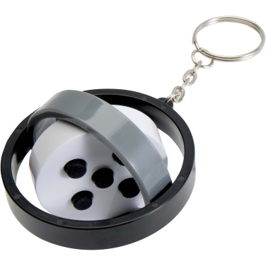 Logotrade kampanjprodukter bild: Spinx nyckelring med gyroskopisk fidget av återvunnen plast