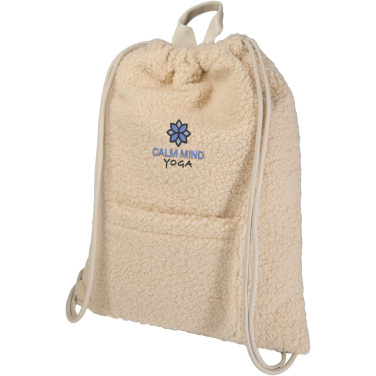 Logotrade kampanjprodukter bild: Bear ryggsäck med dragsko av GRS-certifierat återvunnet sherpa-material, 9 l