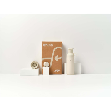 Logotrade reklamprodukter bild: Ocean Bottle 500 ml 3-i-1-presentförpackning