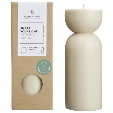 Logotrade kampanjprodukter bild: Originalhome ekologiskt ljus – medium