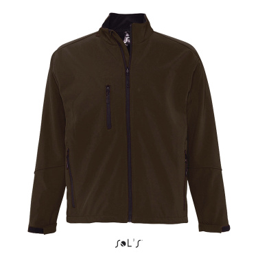 Logotrade reklamprodukter bild: RELAX HERR SOFTSHELL JACKA